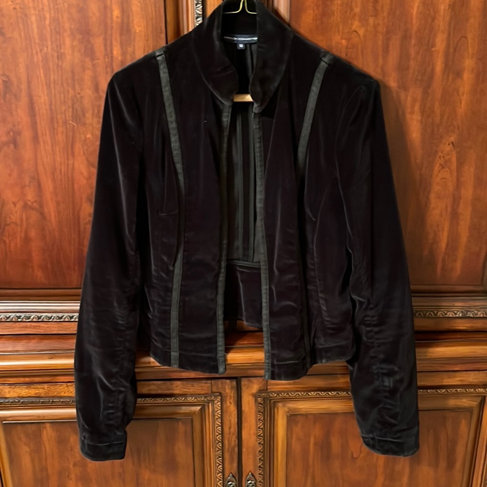 Vintage French Connection velvet jacket.